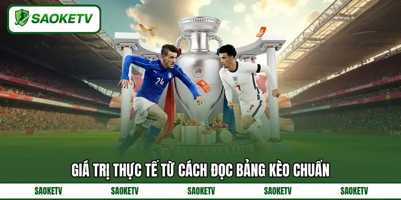 Giá trị thực tế từ cách đọc bảng kèo chuẩn