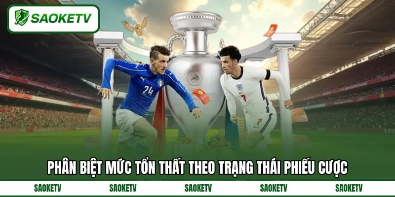 Phân biệt mức tổn thất theo trạng thái phiếu cược Phân biệt mức tổn thất theo trạng thái phiếu cược