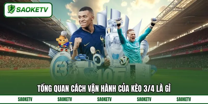 Tổng quan cách vận hành của kèo 3/4 là gì Tổng quan cách vận hành của kèo 3/4 là gì